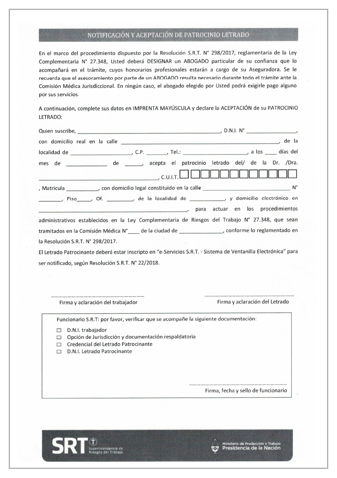 Documentación – Accidentes De Trabajo Asesoramiento Gratuito ...